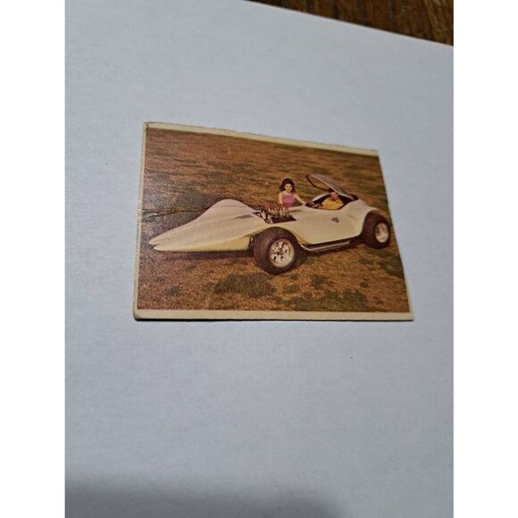 Vintage 1965 Hot Rod Magazine 38 Spec Sheet Manta Ray Trading Card A Real Winner - Picture 1 of 4